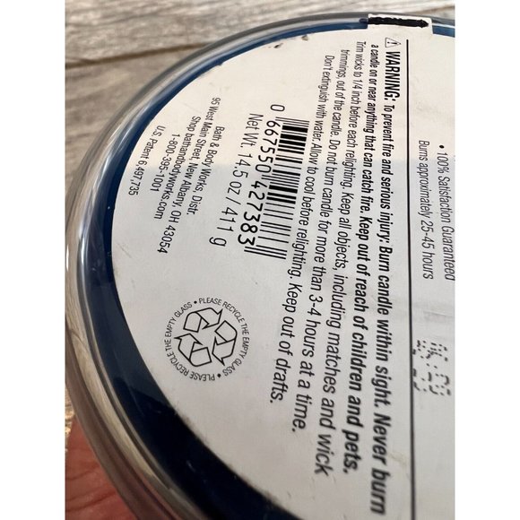 New Bath and Body Works Candle Sea Walk Essential Oils Scented Candle 14.5 oz - Picture 4 of 7